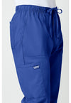 galaxy blue - Men's Tapered Leg Fly Front Cargo Pant (View 3)