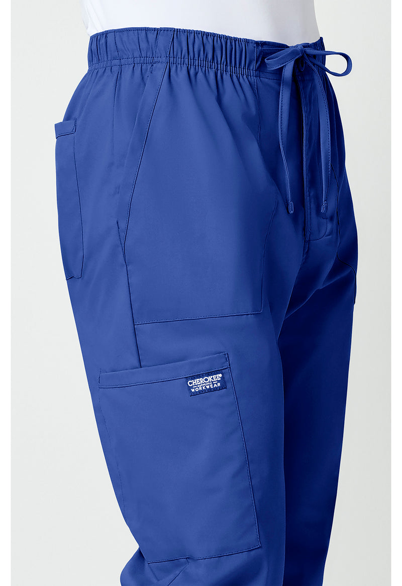 galaxy blue - Men's Tapered Leg Fly Front Cargo Pant (View 3)