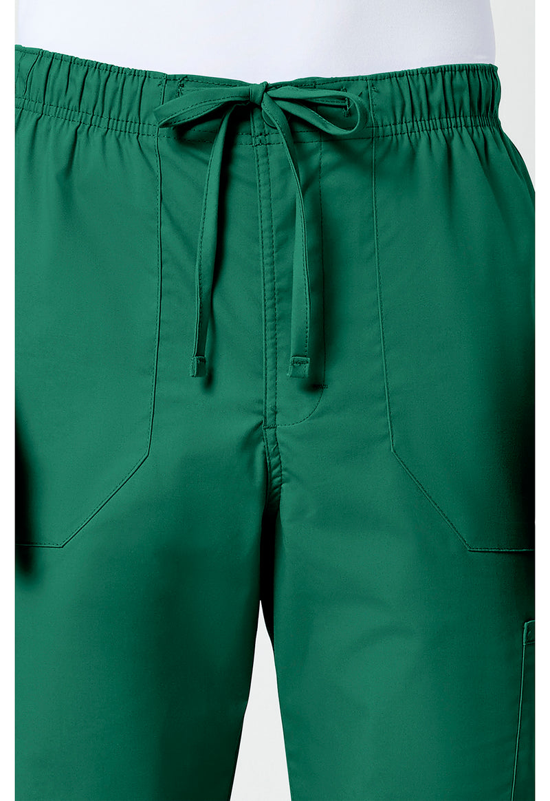 hunter green - Men's Tapered Leg Fly Front Cargo Pant (View 2)