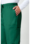 hunter green - Men's Tapered Leg Fly Front Cargo Pant (View 4)
