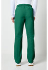hunter green - Men's Tapered Leg Fly Front Cargo Pant (Back)