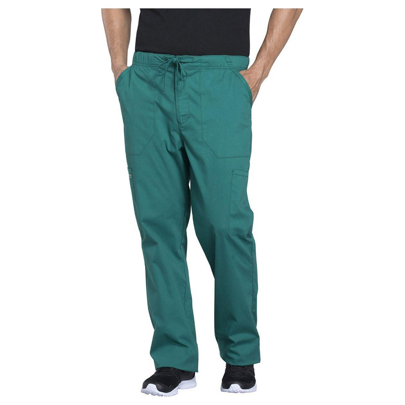 hunter green - Men's Tapered Leg Fly Front Cargo Pant
