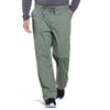 olive - Men's Tapered Leg Fly Front Cargo Pant