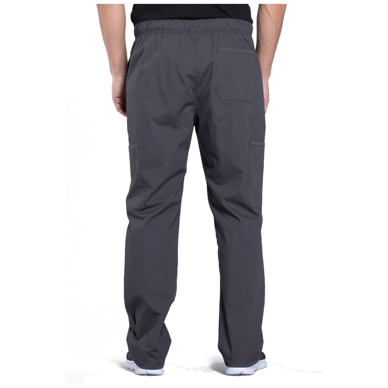 pewter - Men's Tapered Leg Fly Front Cargo Pant