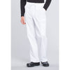 white - Men's Tapered Leg Fly Front Cargo Pant