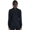 black - Zip Front High-Low Jacket