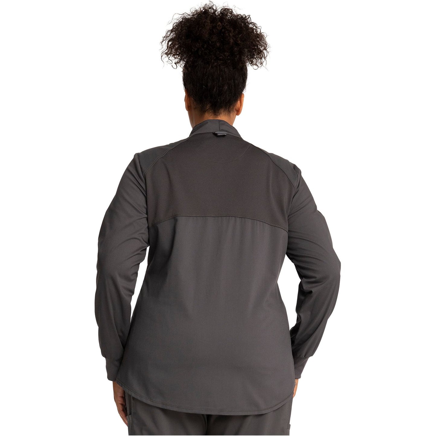 Zip Front High-Low Jacket