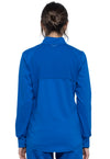 royal - Zip Front High-Low Jacket (Back)
