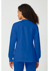 Royal - Cherokee WW Revolution Women Scrub Jacket - Back View