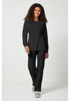 Black - Cherokee Cherokee WW Revolution Women's Scrub Jacket - Detail 1 View