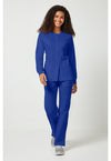 Galaxy Blue - Cherokee Cherokee WW Revolution Women's Scrub Jacket - Detail 1 View
