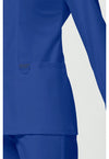 Galaxy Blue - Cherokee Cherokee WW Revolution Women's Scrub Jacket - Detail 4 View