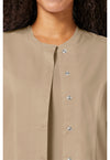 Khaki - Cherokee Cherokee WW Revolution Women's Scrub Jacket - Detail 2 View