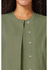 Olive - Cherokee Cherokee WW Revolution Women's Scrub Jacket - Detail 2 View