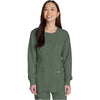 olive - Snap Front Jacket