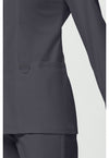 Pewter - Cherokee Cherokee WW Revolution Women's Scrub Jacket - Detail 4 View