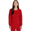 red - Snap Front Jacket