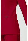 Red - Cherokee Cherokee WW Revolution Women's Scrub Jacket - Detail 4 View