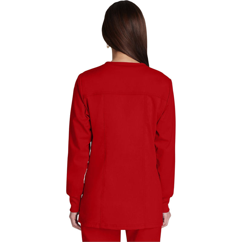 red - Snap Front Jacket