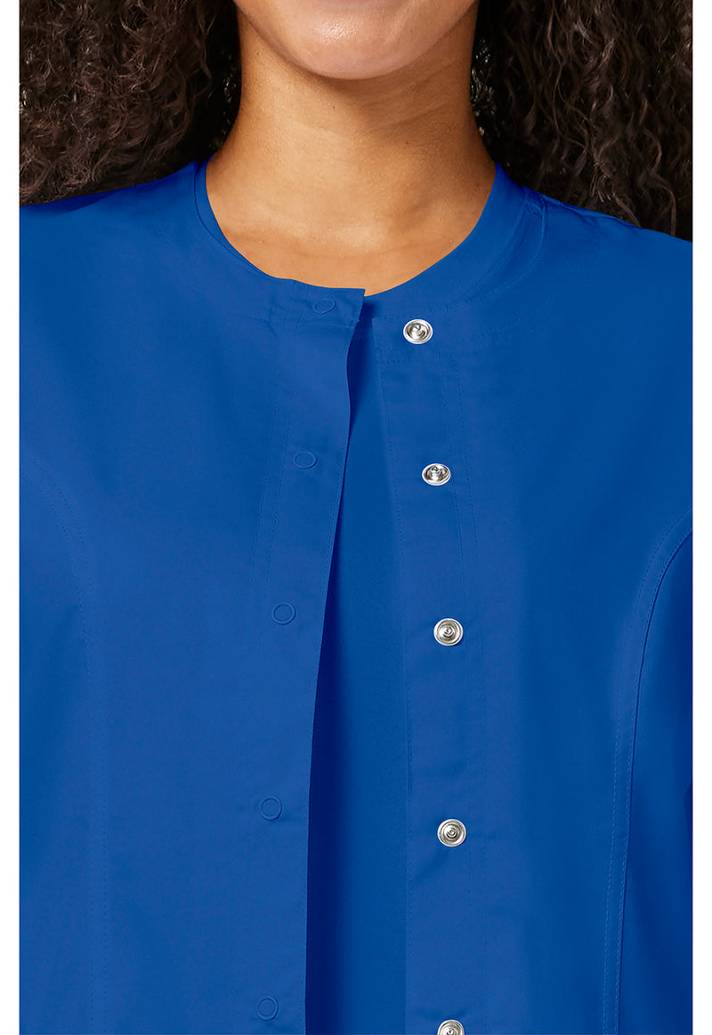 Royal - Cherokee Cherokee WW Revolution Women's Scrub Jacket - Detail 2 View