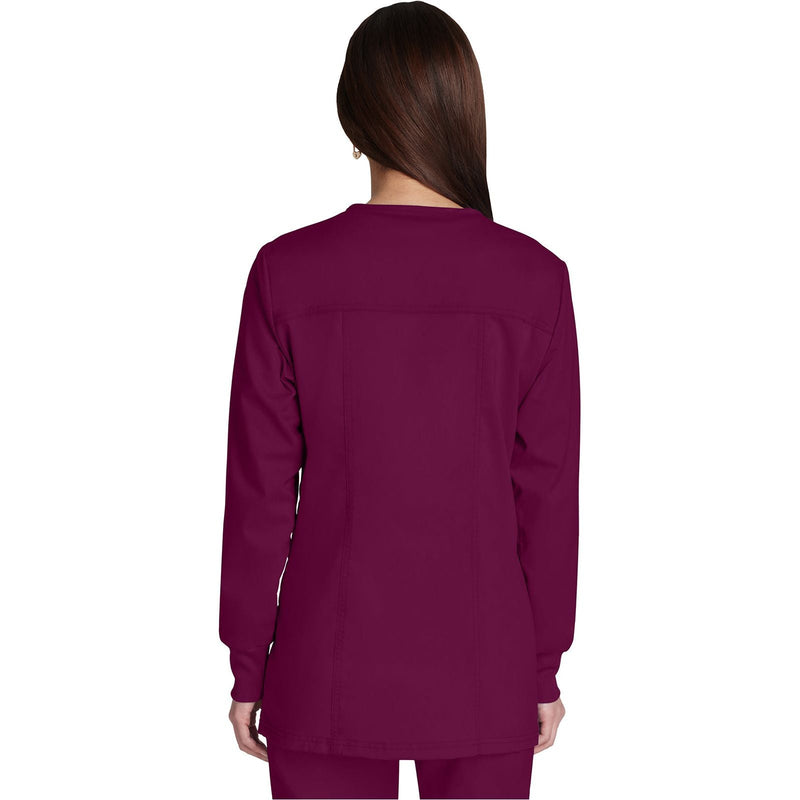 wine - Snap Front Jacket