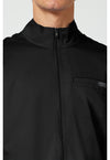Black - Cherokee Cherokee WW Revolution Men's Scrub Jacket - Detail 2 View