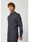 Pewter - Cherokee Cherokee WW Revolution Men's Scrub Jacket - Left Side View