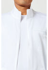 White - Cherokee Cherokee WW Revolution Men's Scrub Jacket - Detail 2 View