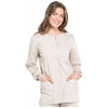 khaki - Snap Front Jacket