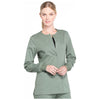 olive - Snap Front Jacket