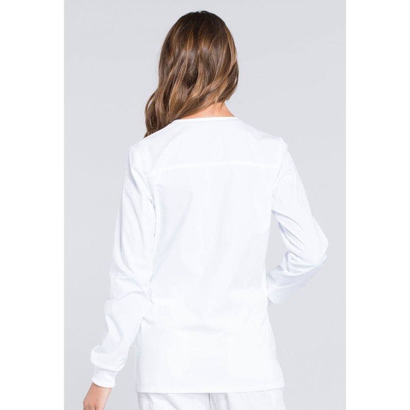 white - Snap Front Jacket