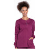 wine - Snap Front Jacket