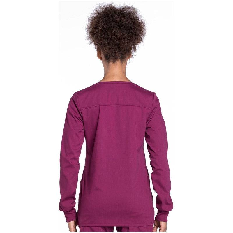 wine - Snap Front Jacket