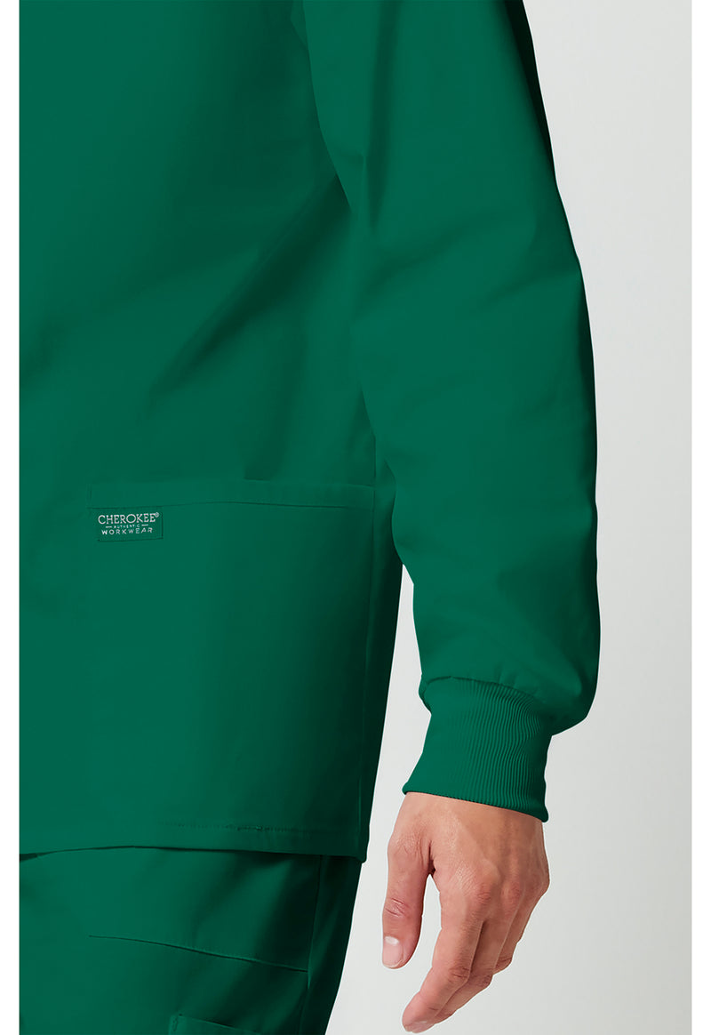 hunter green - Men's Snap Front Jacket (View 4)
