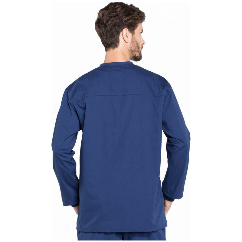 navy - Men's Snap Front Jacket
