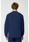 navy - Men's Snap Front Jacket (Back)