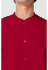 red - Men's Snap Front Jacket (View 2)