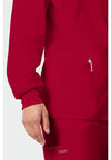 red - Men's Snap Front Jacket (View 3)