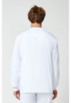white - Men's Snap Front Jacket (Back)