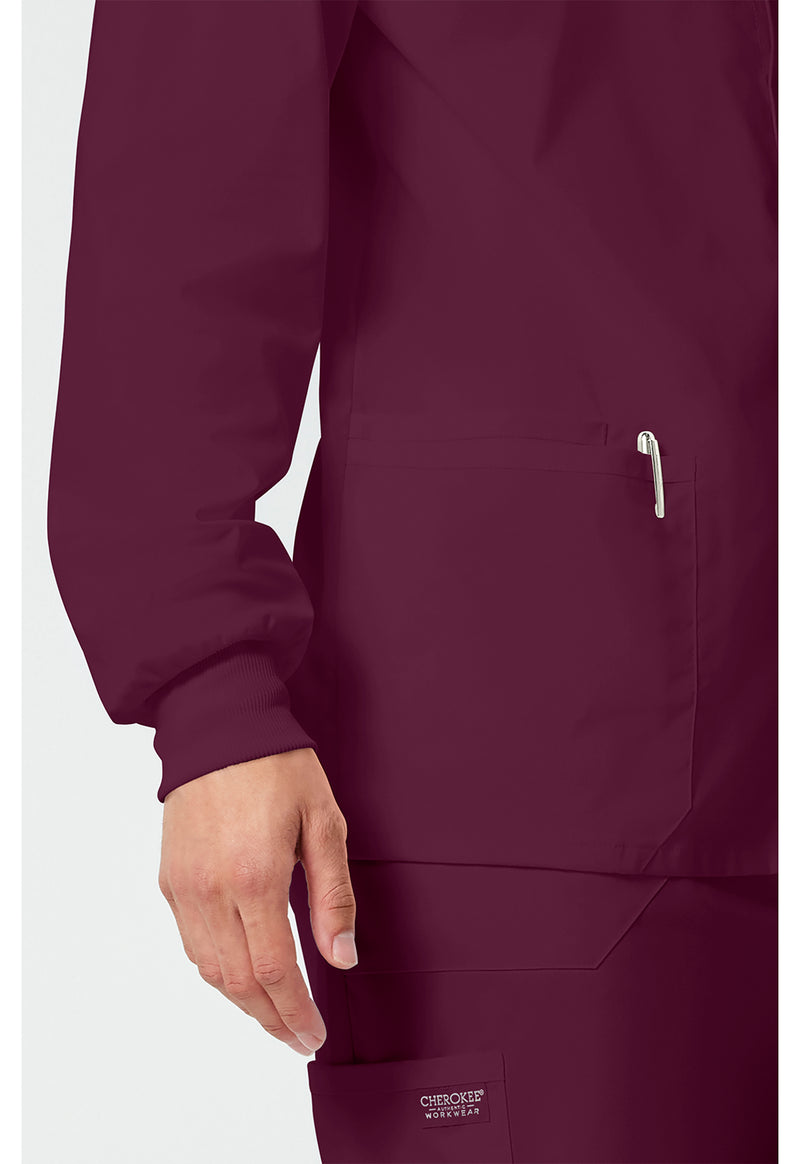 wine - Men's Snap Front Jacket (View 3)