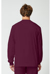 wine - Men's Snap Front Jacket (Back)