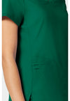 Hunter Green - Cherokee Cherokee WW Revolution Women's Scrub Top - Detail 3 View