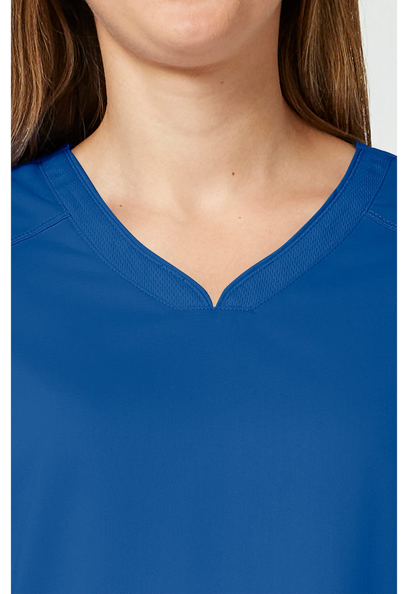 Royal - Cherokee Cherokee WW Revolution Women's Scrub Top - Detail 2 View