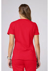 Sweet Paprika - Cherokee WW Revolution Women Scrub Top - Back View