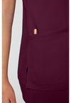 Wine - Cherokee Cherokee WW Revolution Women's Scrub Top - Detail 2 View