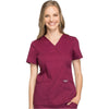 wine - Mock Wrap Top