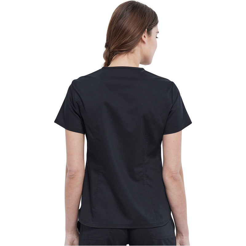 black - V-Neck  Top