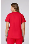 Sweet Paprika - Cherokee WW Revolution Women Scrub Top - Back View
