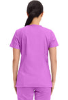 Sweet Berry - Cherokee WW Revolution Women Scrub Top - Back View