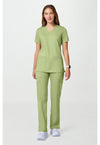 Cucumber - Cherokee Cherokee WW Revolution Women's Scrub Top - Detail 1 View